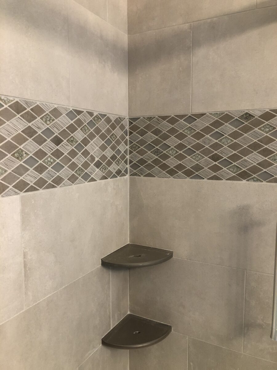 marble shower