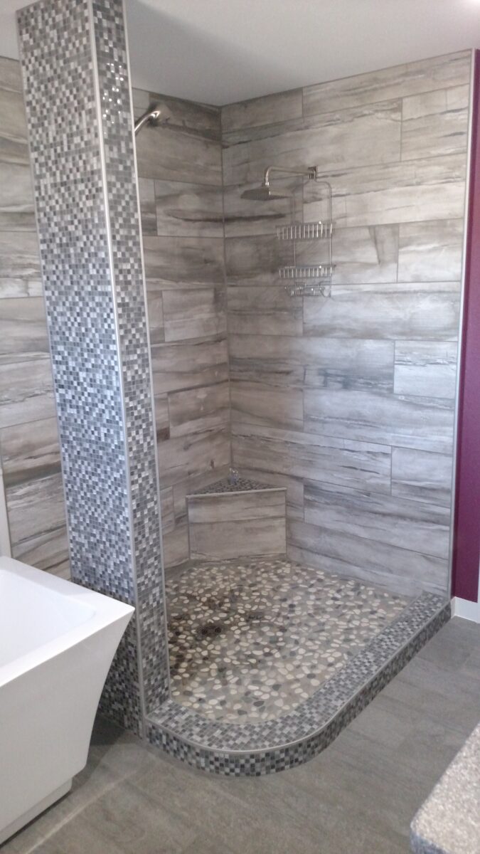 new shower