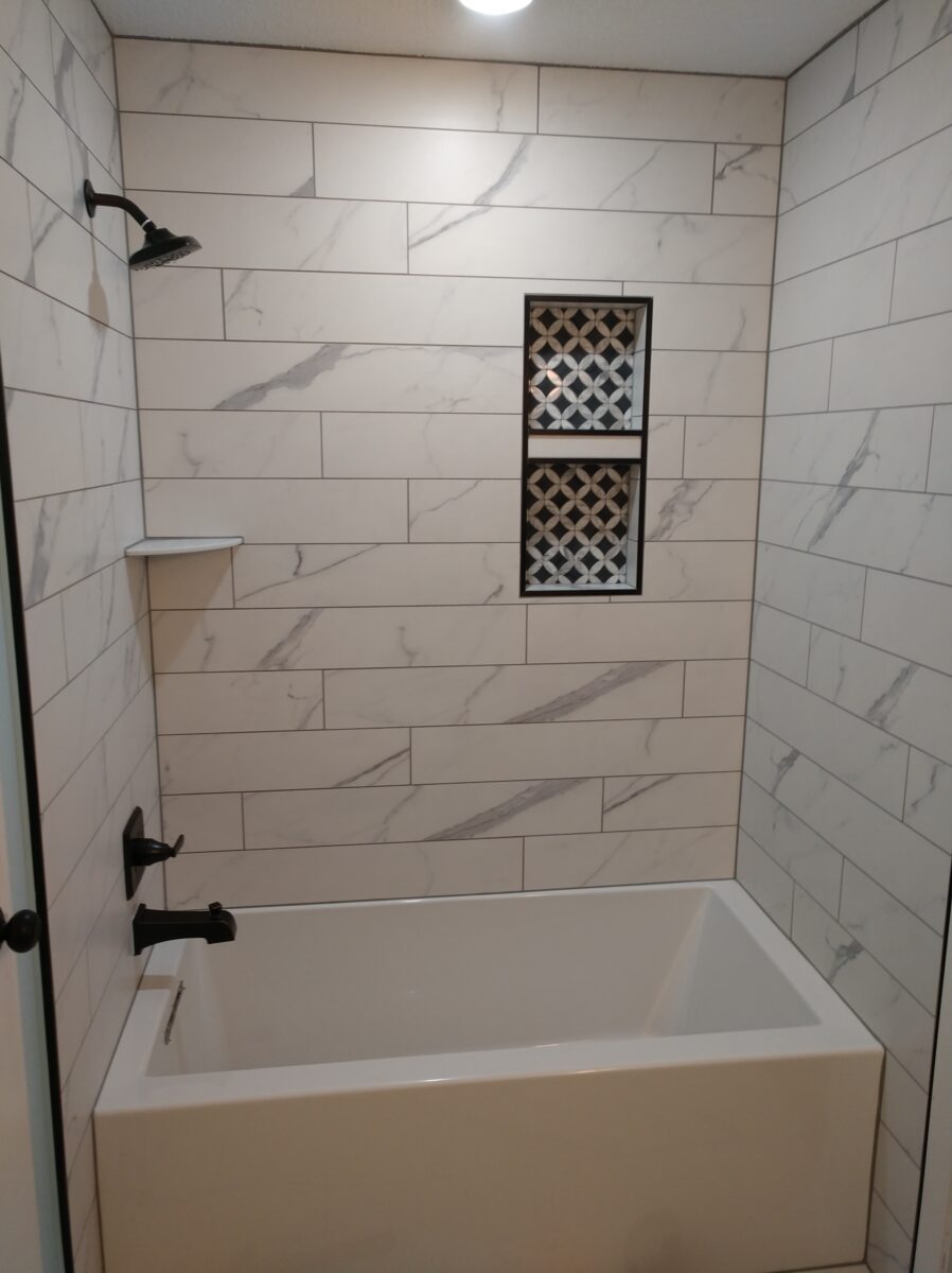 updated bathroom